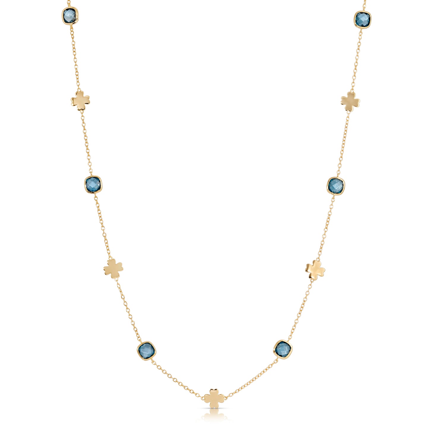 Cushion Candy Clover Necklace