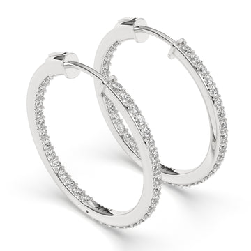 Inside Out Hoop Earrings